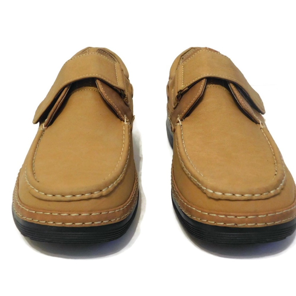 MEN'S ROCUS Comfort Anatomic Beige Leather Loafers